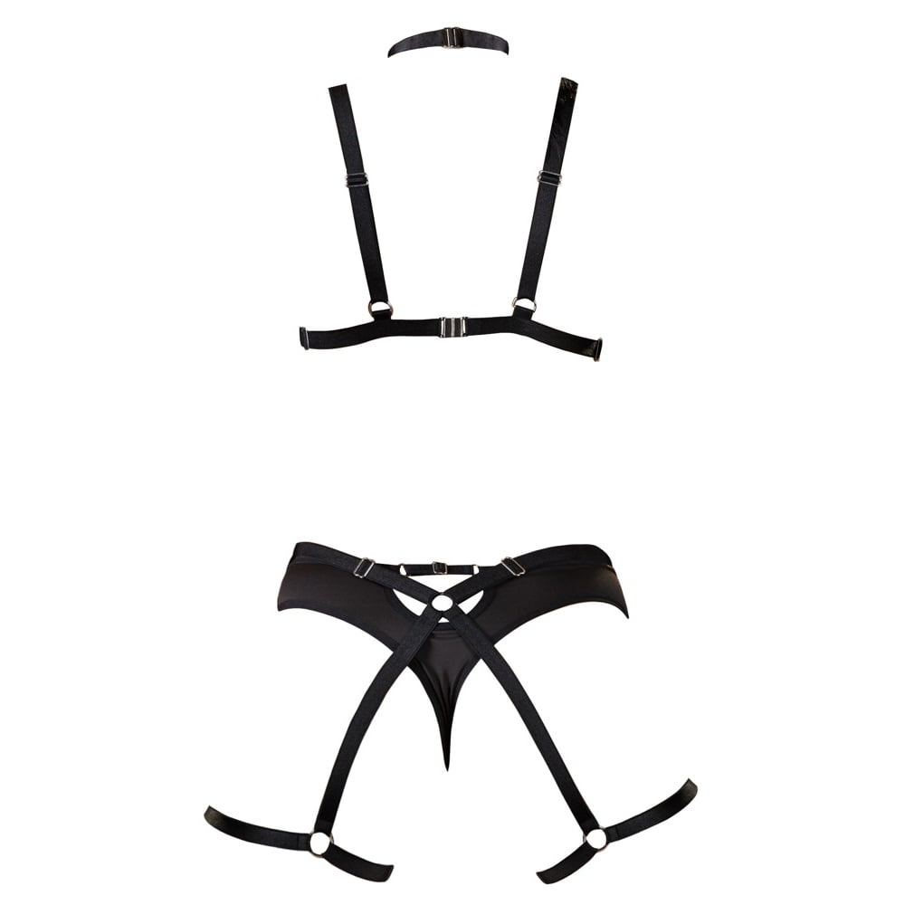 24804761101 sexi bdsm set esorouchon mavro harness set 2