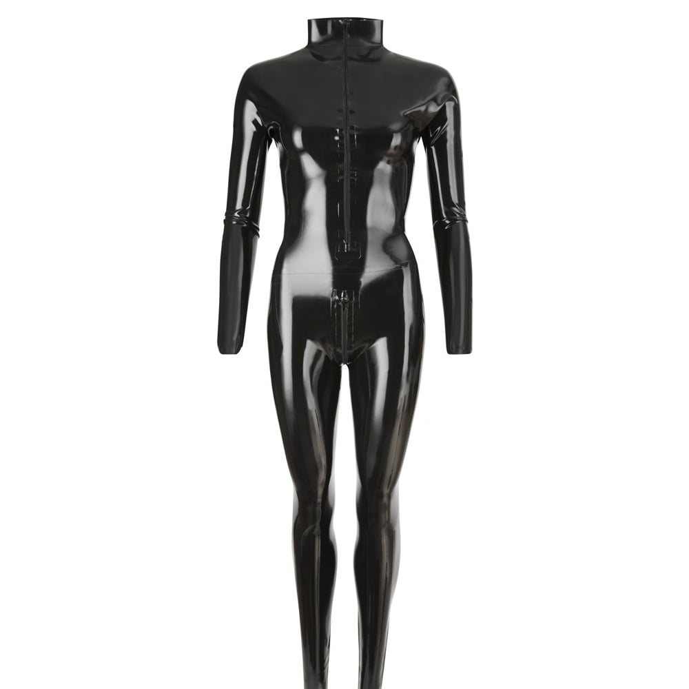 29000681011 olosomi forma makrymaniki mavri latex catsuit 7