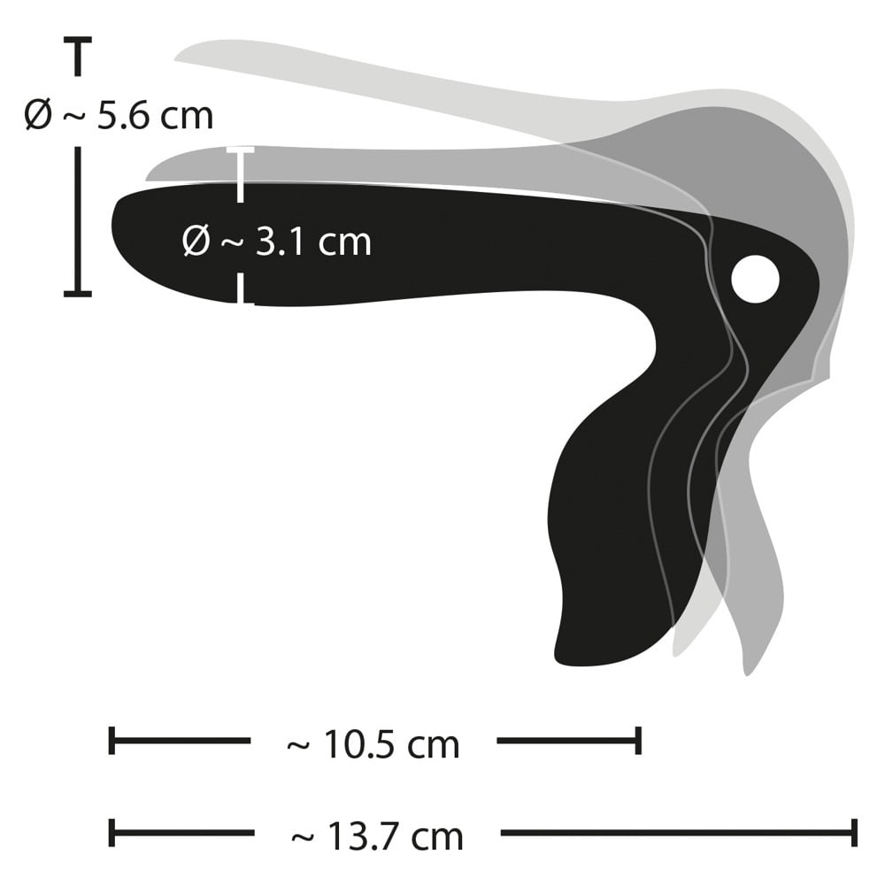 Διαστολέας κόλπου με δόνηση και LED Vibrating Vaginal Speculum