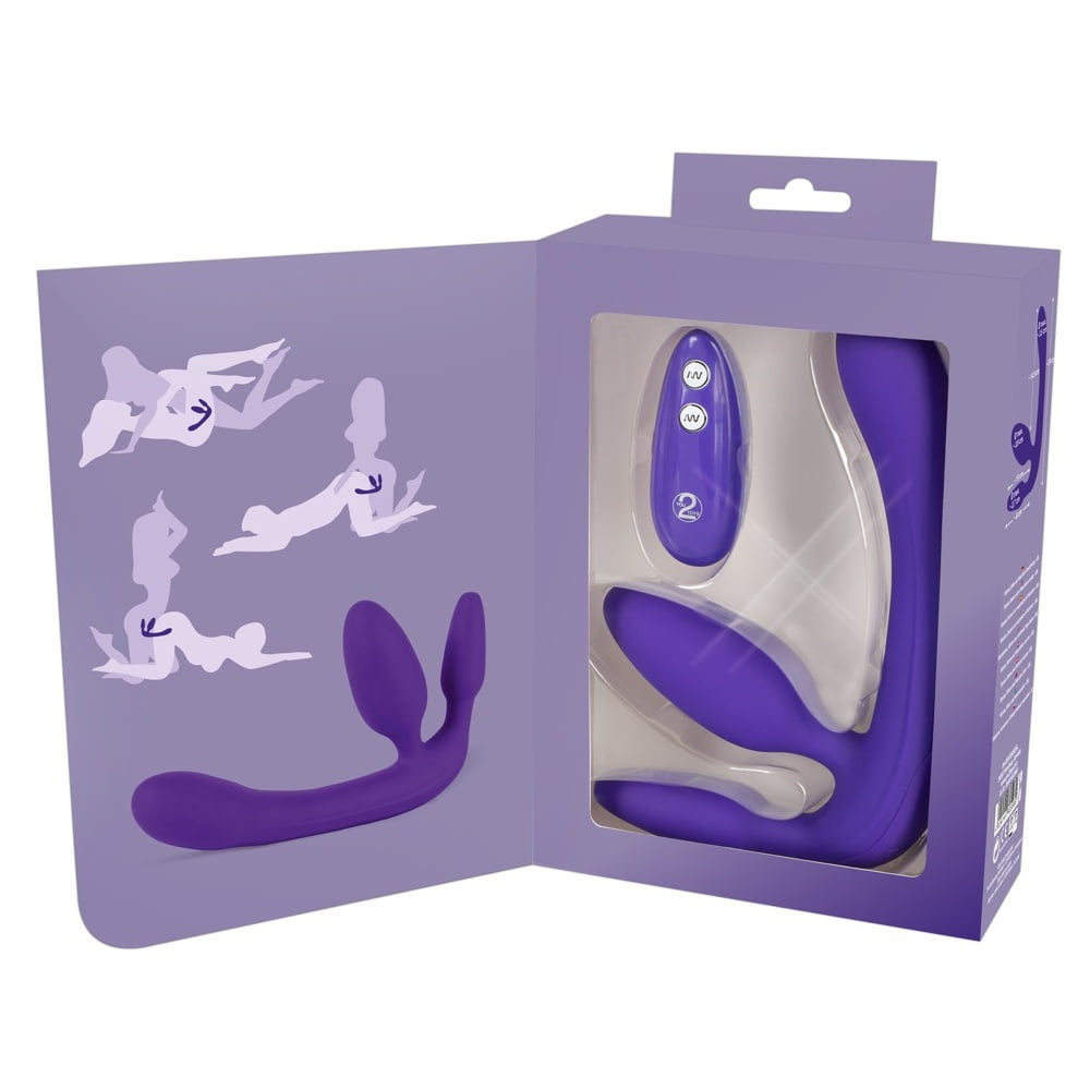 Ασύρματο Δονούμενο Vibrating Strapless Strap-On 3