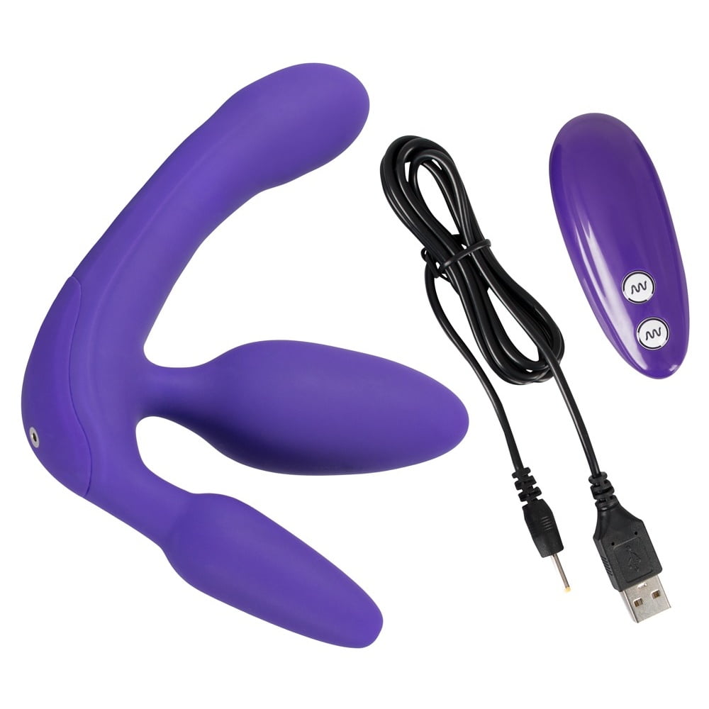 Ασύρματο Δονούμενο Vibrating Strapless Strap-On 3