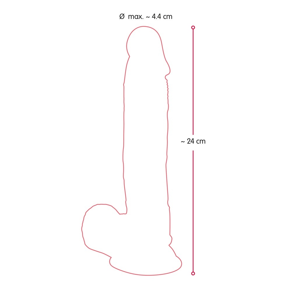 Ρεαλιστικό ομοίωμα πέους Bendable Small Dildo