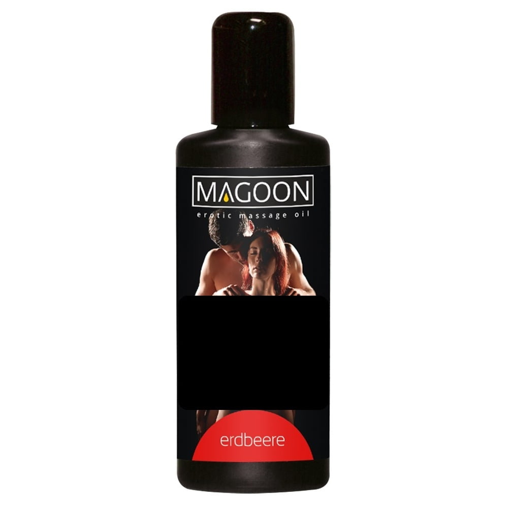 Λάδι για Μασάζ με άρωμα φράουλας Erotic Massage Oil Strawberry Magoon