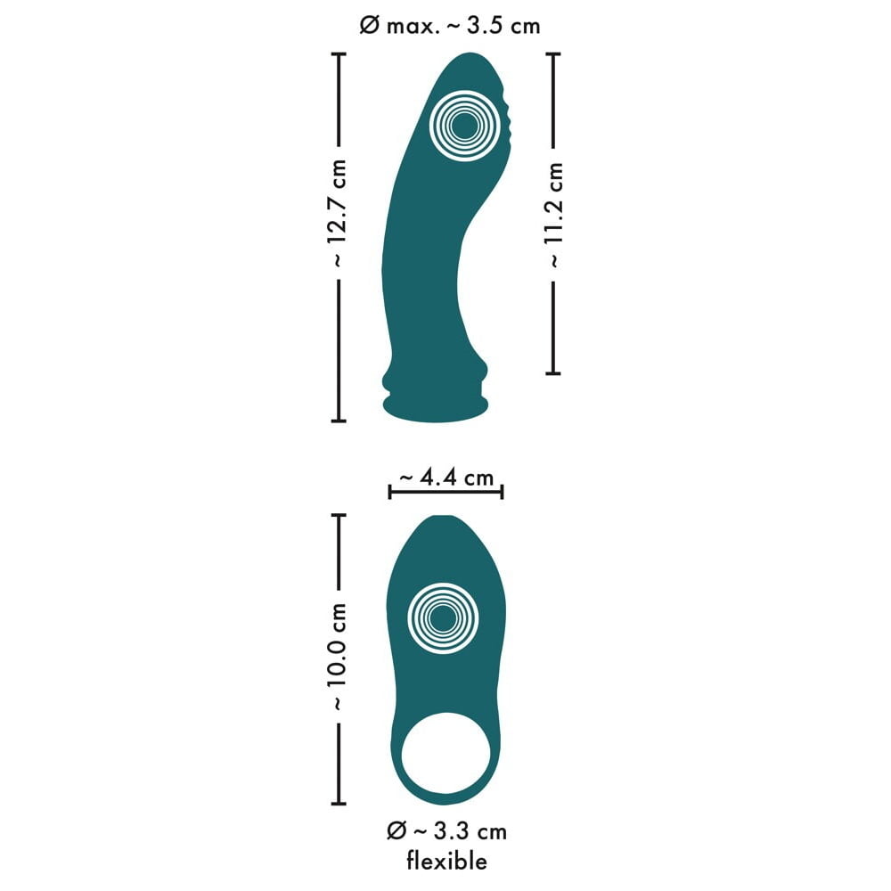 Αυλακωτός Δονητής RC 3 in 1 Vibrator