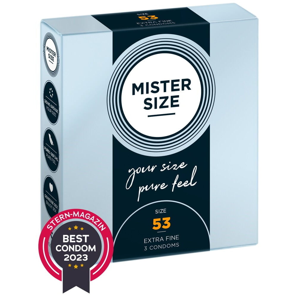 Προφυλακτικά Mister Size 53 mm