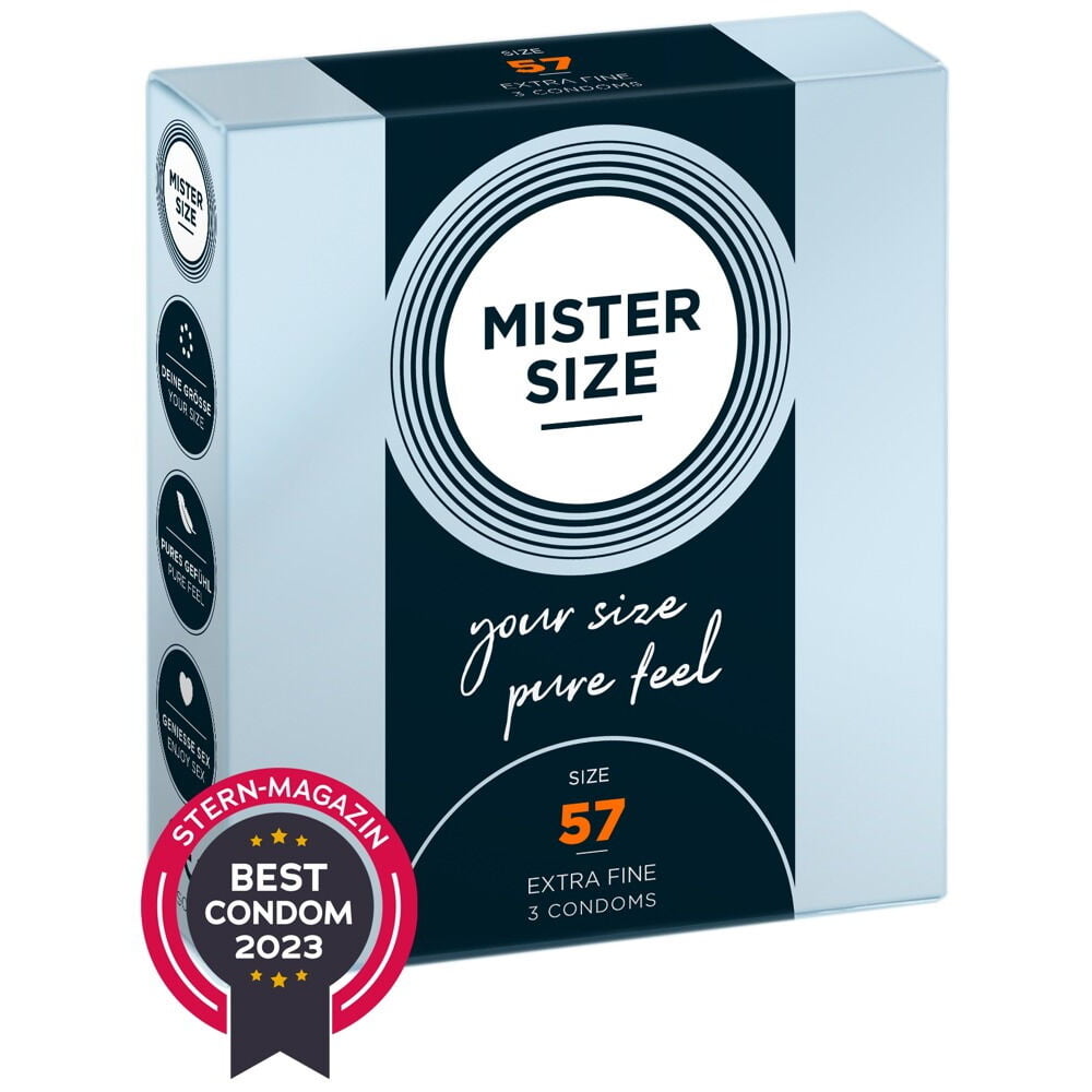 Προφυλακτικά Mister Size 57 mm