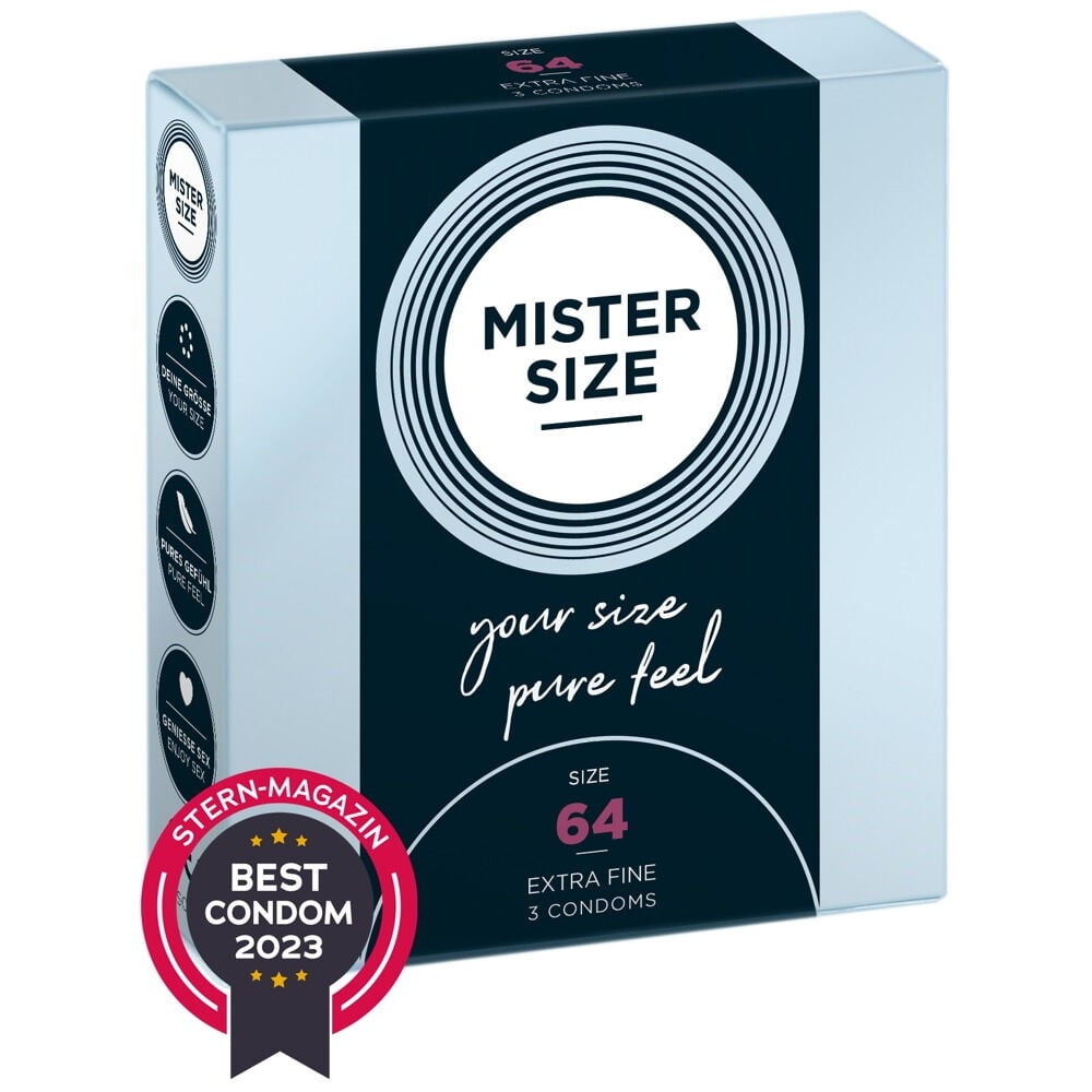 Προφυλακτικά Mister Size 64 mm