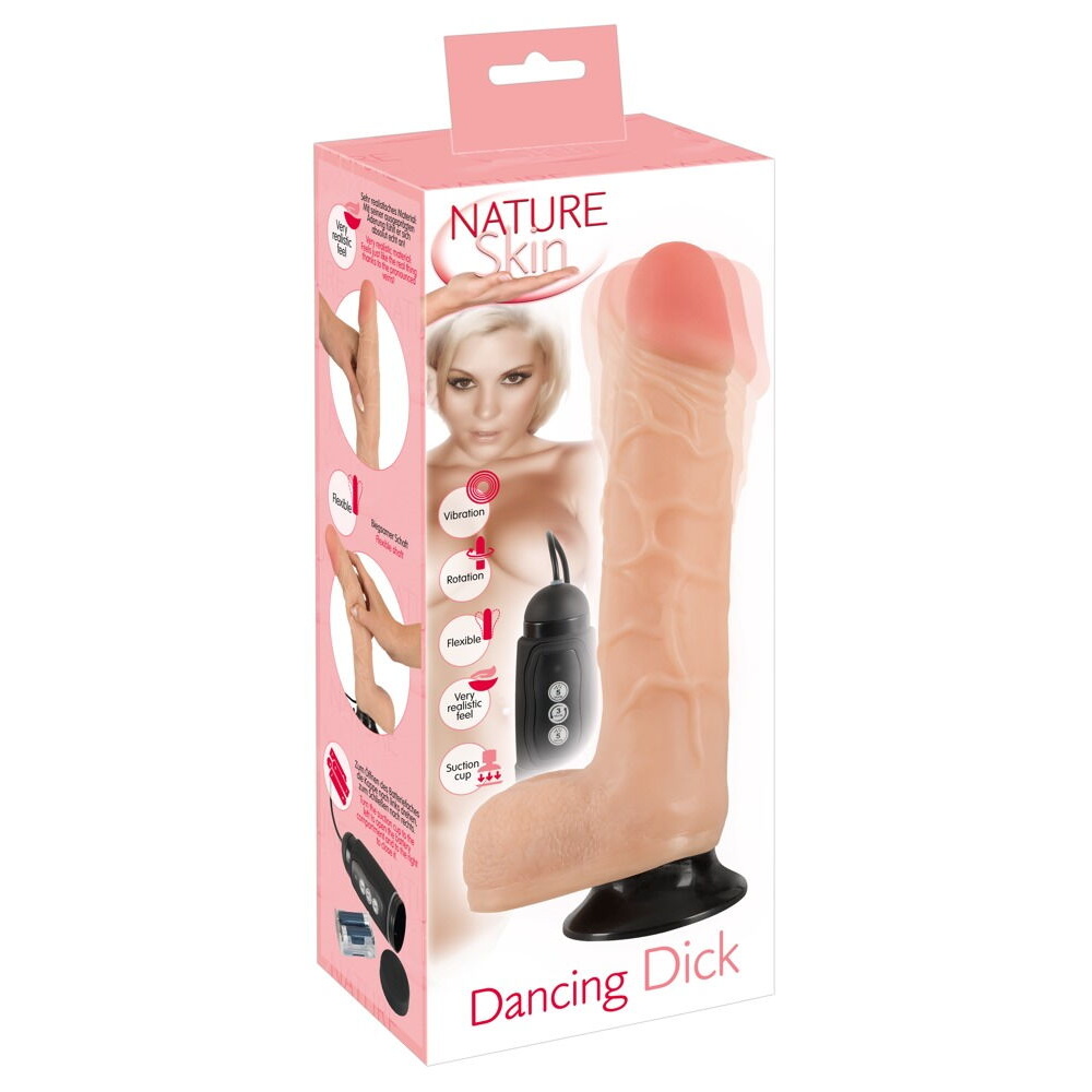 Ρεαλιστικός δονητής Dancing Dick Nature Skin