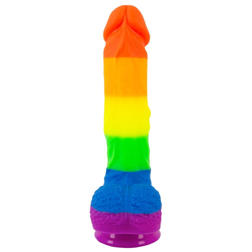 Πολύχρωμο Ρεαλιστικό Dildo PRIDE!